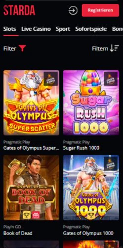Image: Starda Casino Erfahrungen: Noch ein Bonus mit der mobilen App?